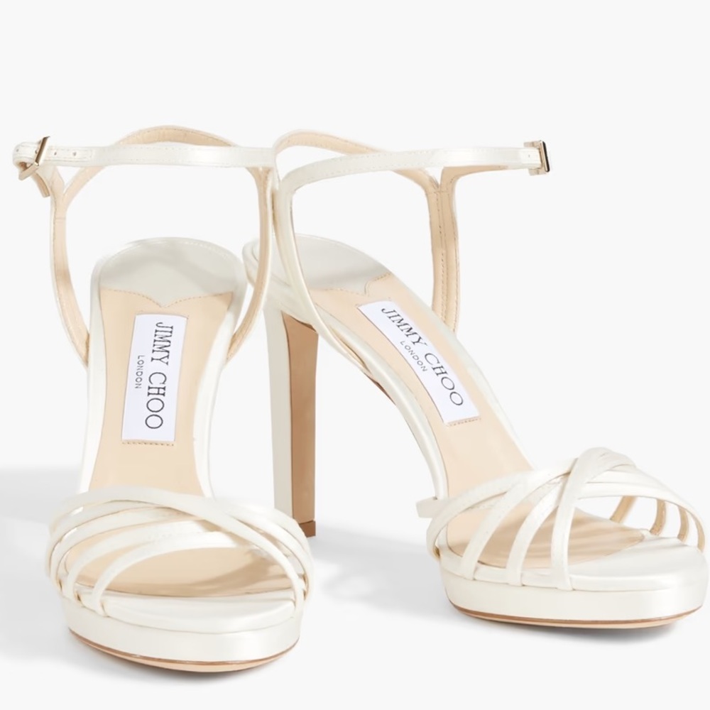 Lilah Satin 100mm Jimmy Choo Heels *SOLD*